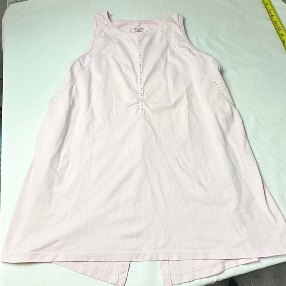 Athleta Pink Foothill Split Back Tank Pink (Size Large) - Picture 6 of 6